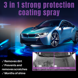 3-in-1 Nano Ceramic Coating - Deep Cleaning, Long-Lasting Gloss & Maximum Protection! | 1+2 Free