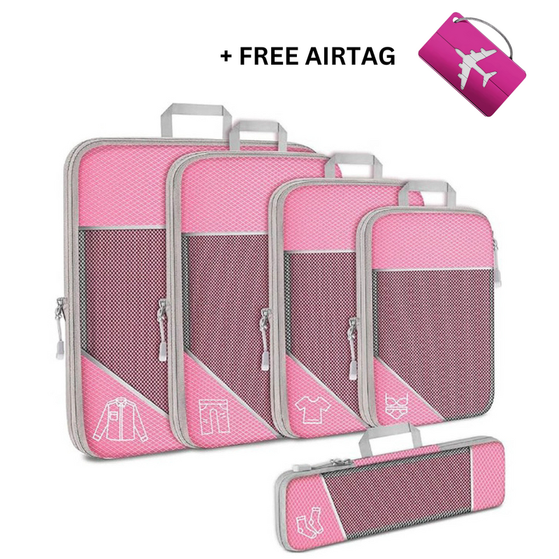 Compression Packing Cubes + free airtag