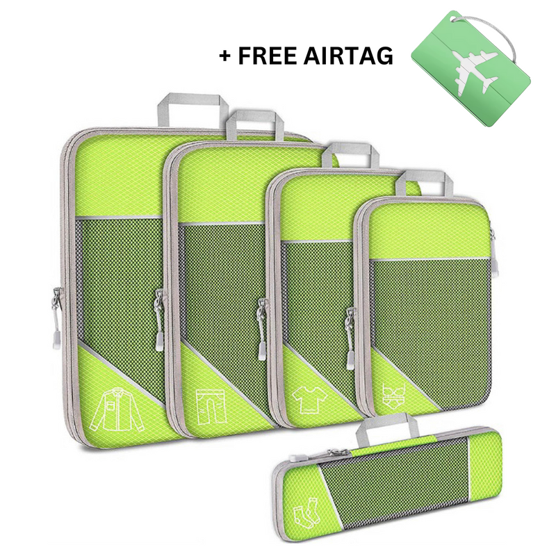 Compression Packing Cubes + free airtag