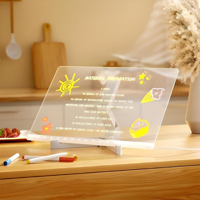 Magic LED drawing board (including 7 illuminated pens)