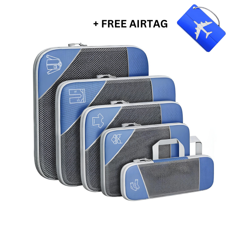 Compression Packing Cubes + free airtag