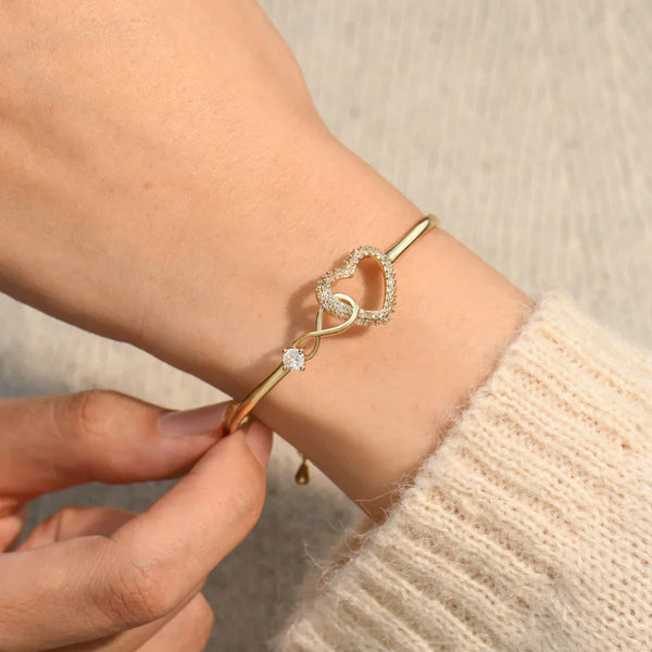 Mother & Daughter - Infinite Heart Bracelet