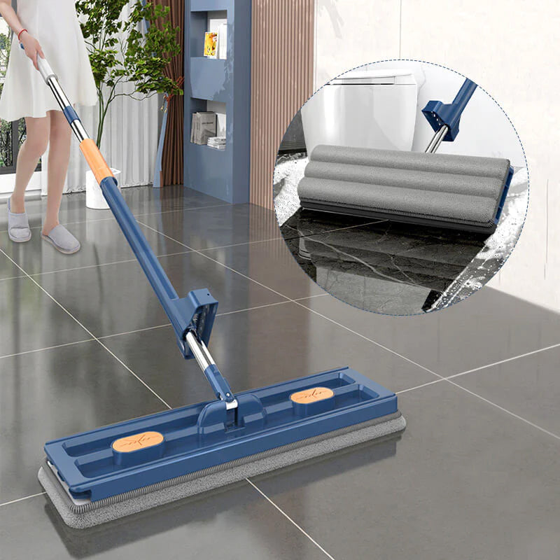 Large flat mop in a new style