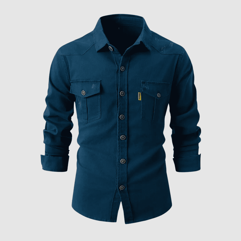 Men's denim shirt